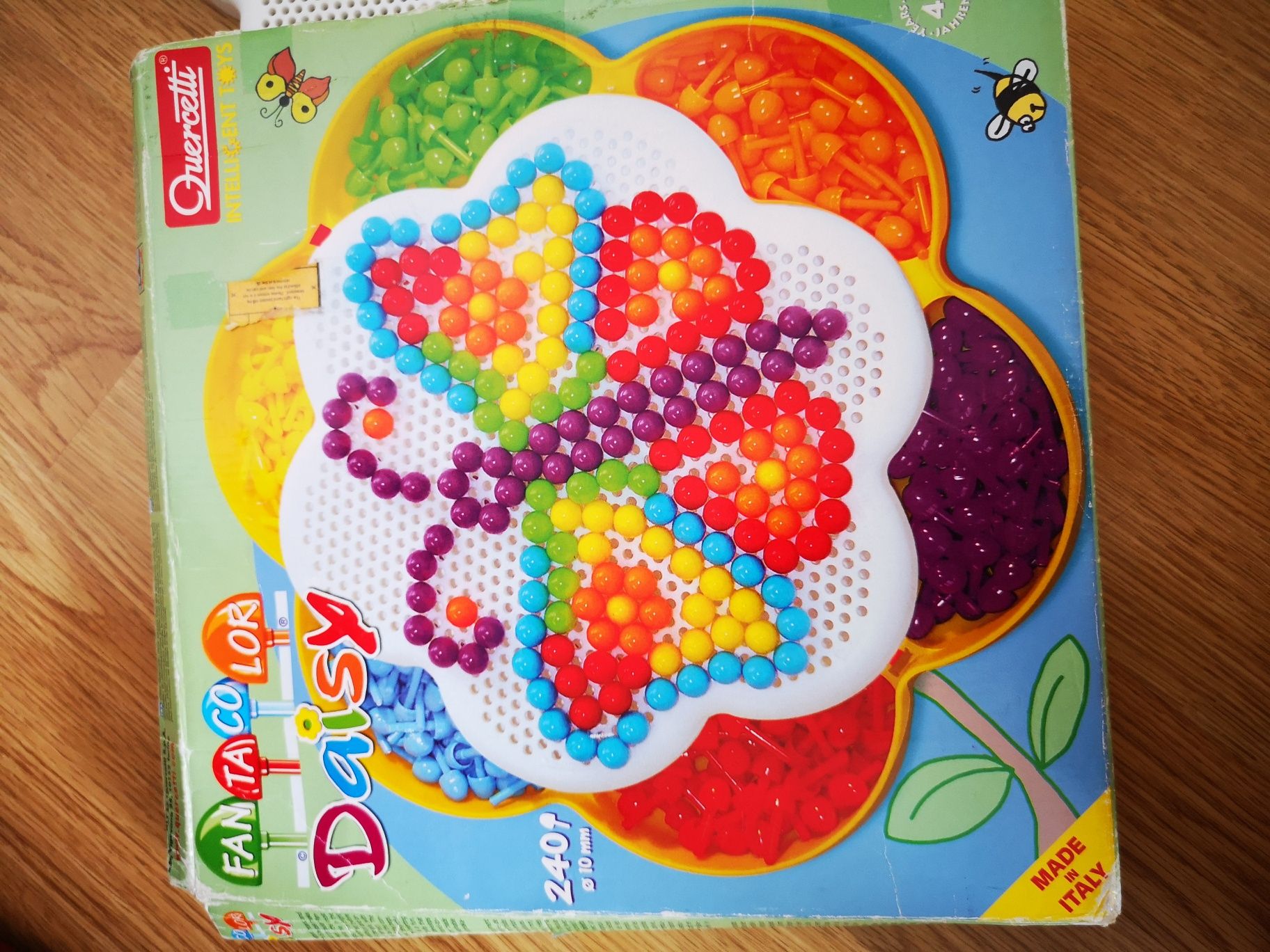 Quercetti Mozaika Pixel Daisy dla dzieci,układanka obrazków Fantacolor