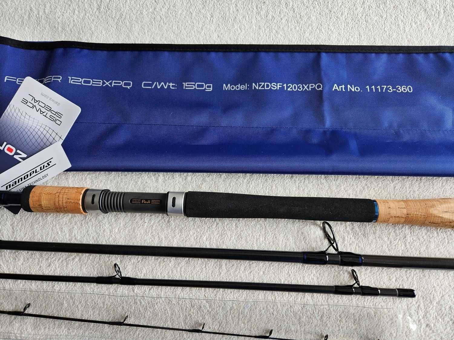 Wędka DAIWA Daiwa N'ZON Distance Special X Feeder 12fT 3,66/150g NOWA