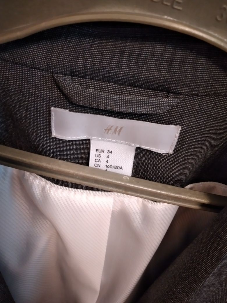 Żakiet H&M szary