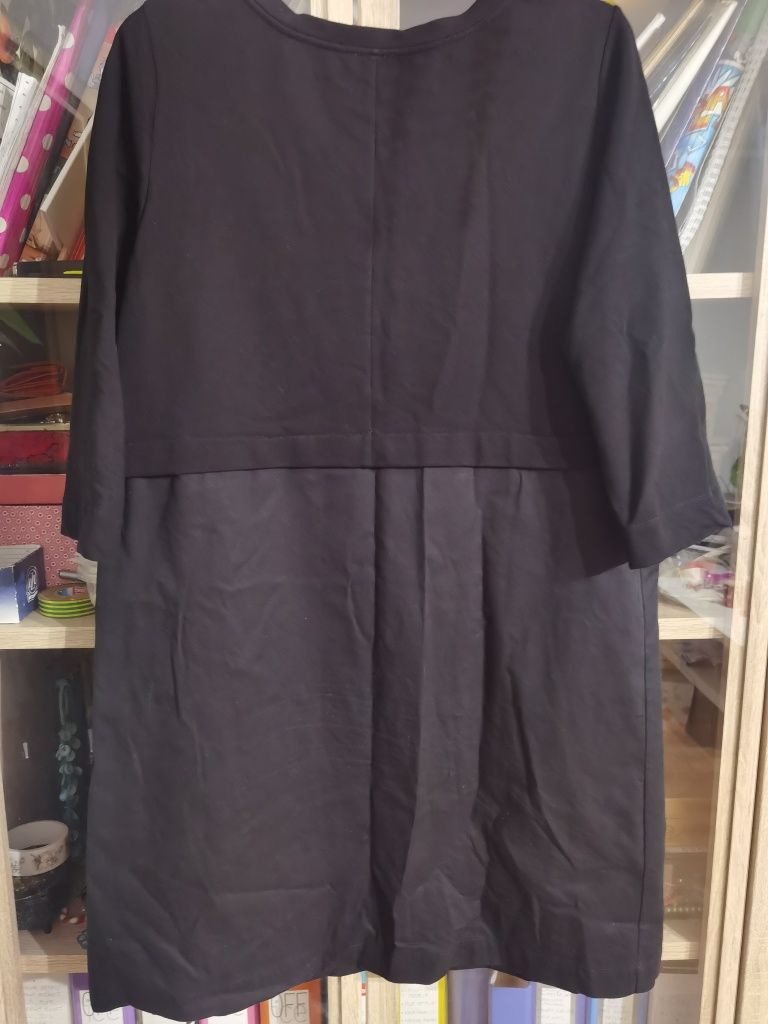 Sukienka tunika czarna Solar r. 40