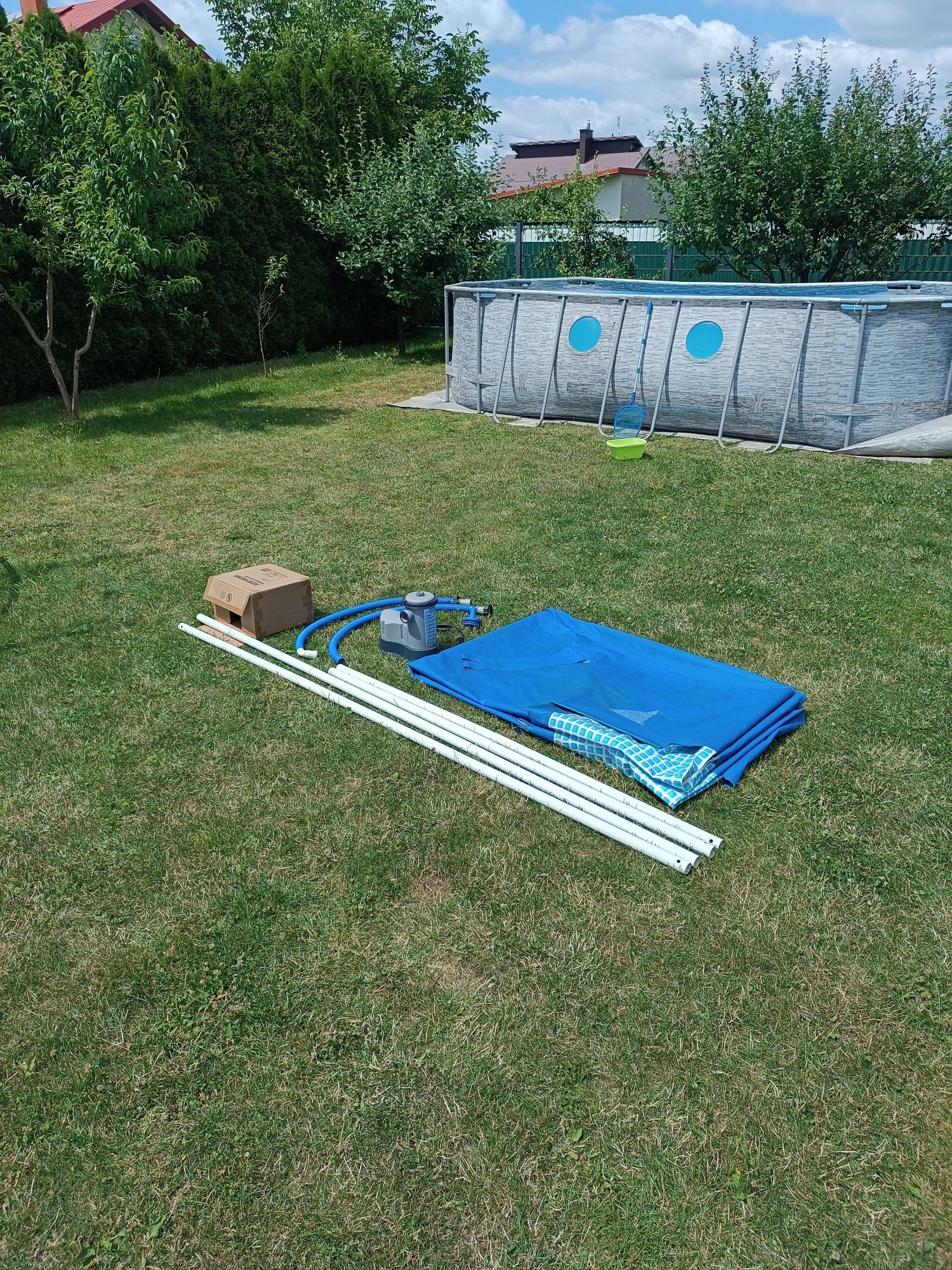 Basen intex z pompą