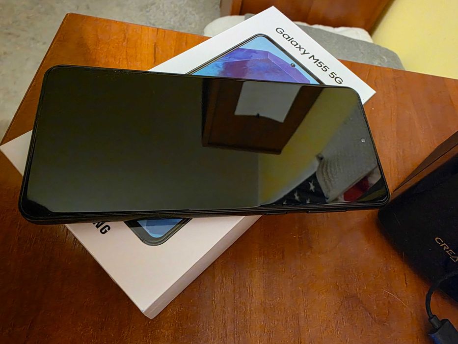 Samsung M55 5G na gwarancji z Media Expert