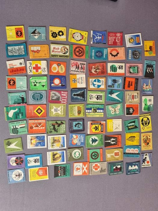 Etykiety zapałczane dla kolekcjonera