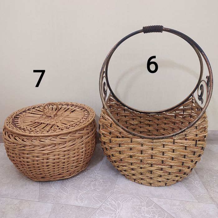 корзинки из лозы