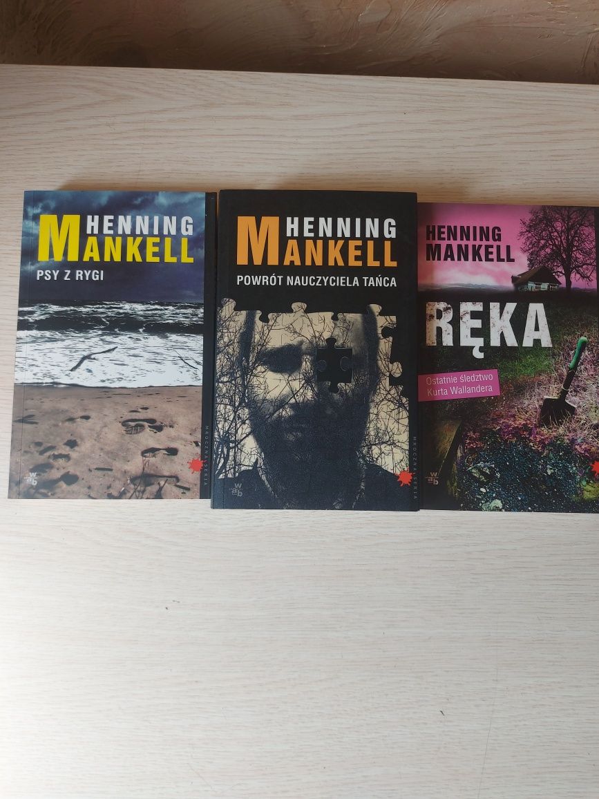 Henning Mankell Ręką Psy z Rygi Powrót nauczyciela tańca