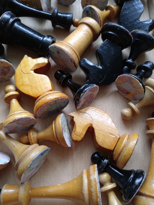 Шахмати радянські , дошка 40х40 см