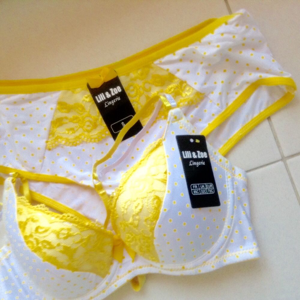 Conjuntos senhora/lingerie Tam.32/34-novos a estrear