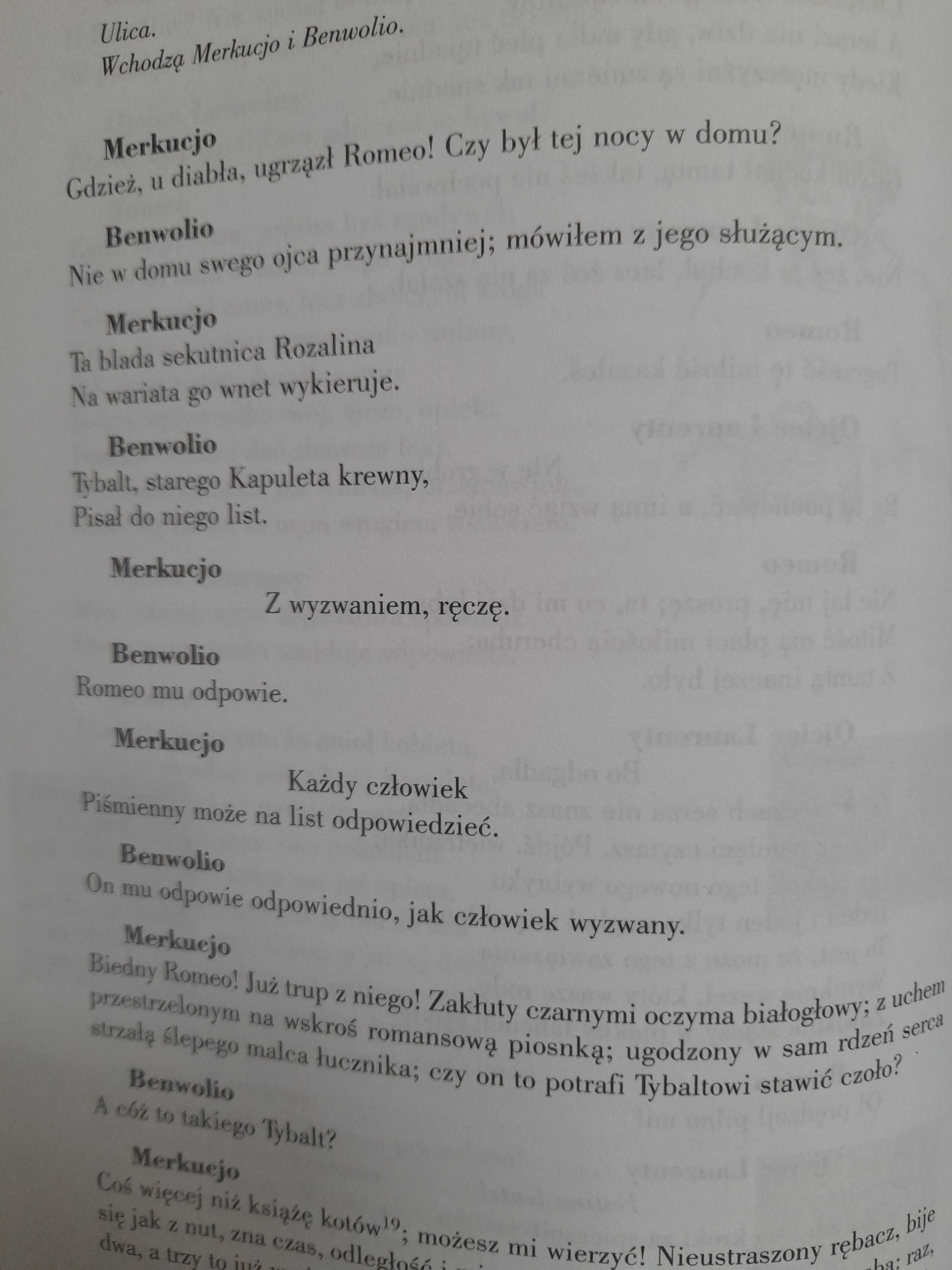 Romeo i Julia William Szekspir