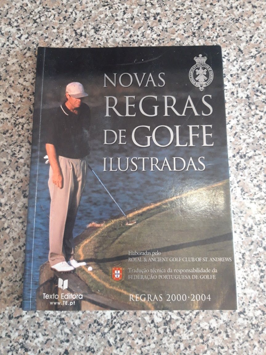 Conjunto de 2 Livros de Golfe