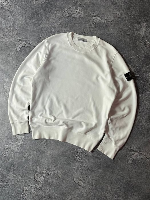 Кофта, світшот Stone Island,оригінал,білий, легит,legit,стон айленд