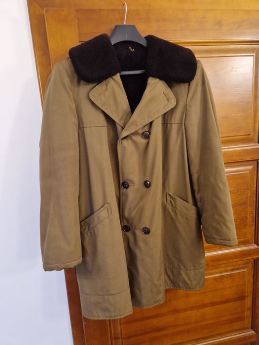 Kożuch męski PRL vintage