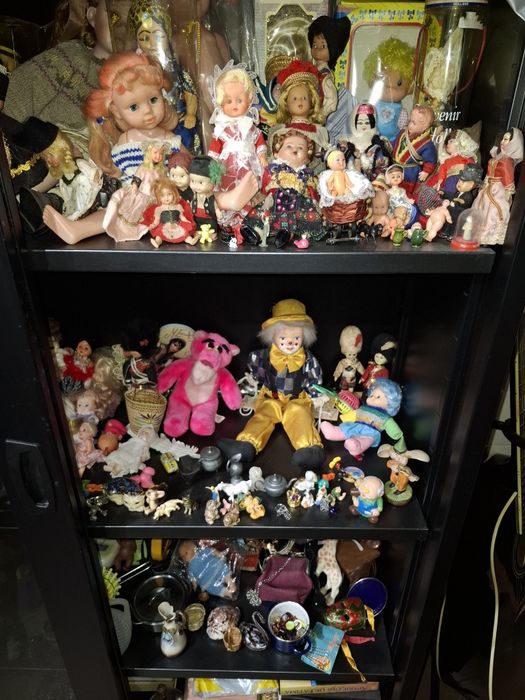 Lote de brinquedos antigos