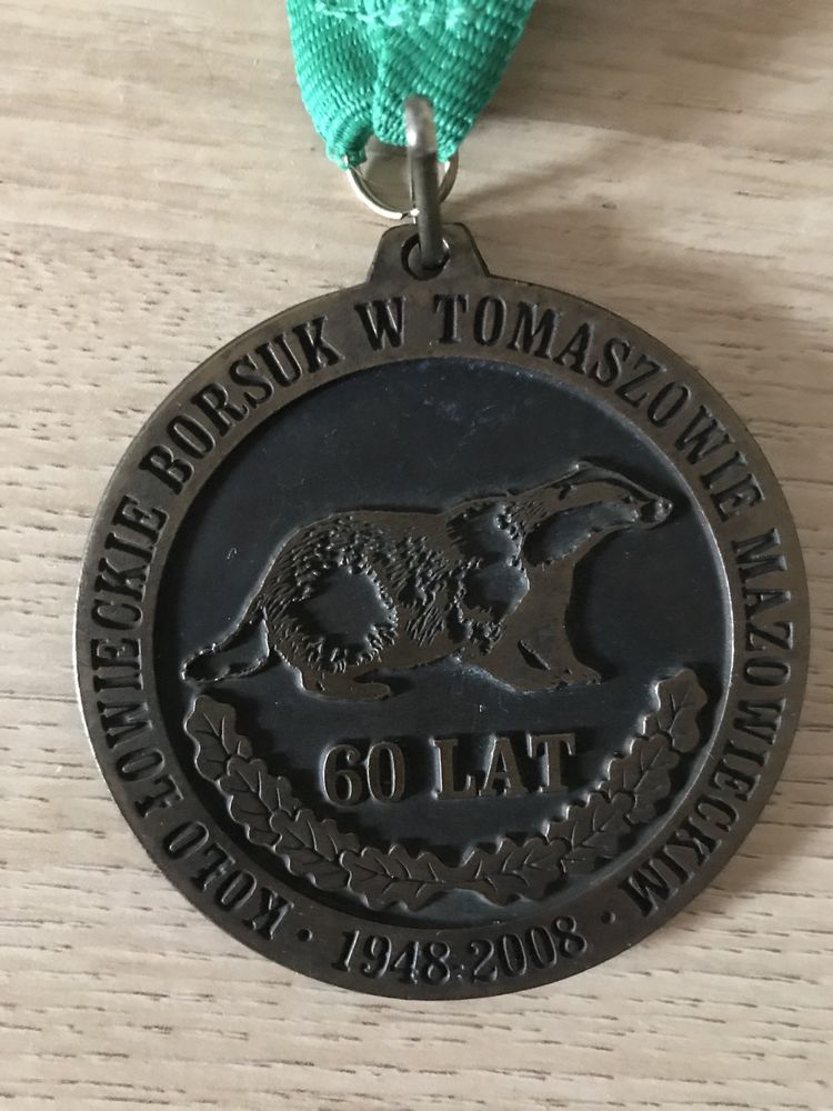 Medal 60lat koła Borsuk