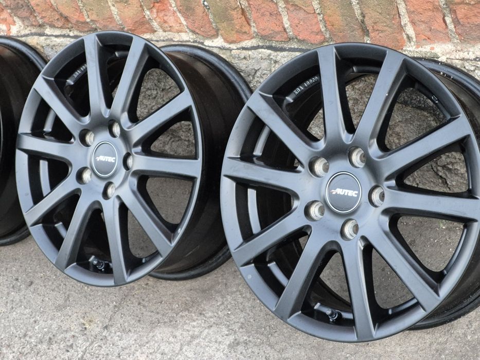 Alufelgi 16" Autec Skandic 5x112 czarne czujniki Mini BMW +Gratis