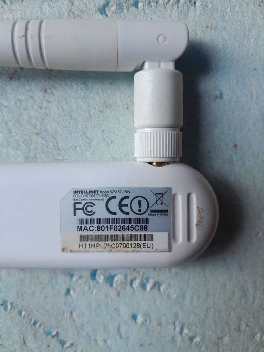 Wi-Fi адаптер Intellinet Wireless 150N High-Power USB Adapter