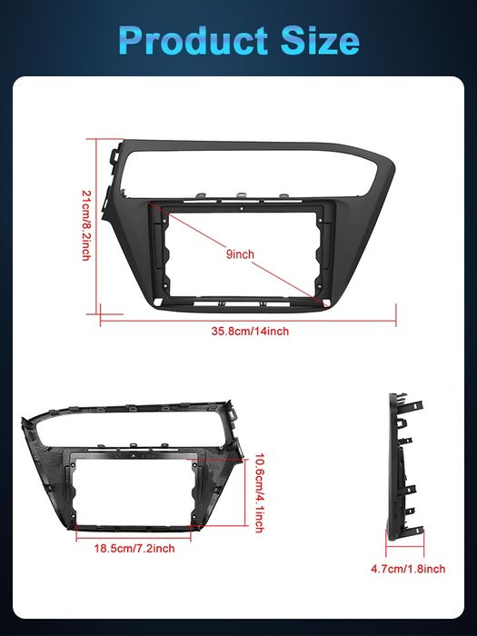 Radio nawigacja HYUNDAI i20 2018  2019 ANDROID Navi Gps