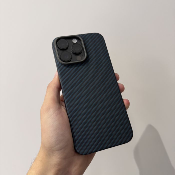 Чохол KZDOO карбоновий для iPhone 16 Pro Max