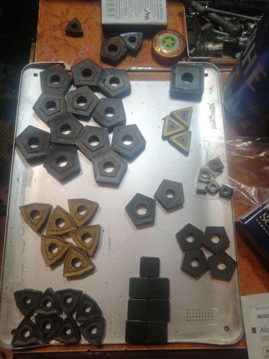 Твердосплавные пластины для фрез, токарных станков