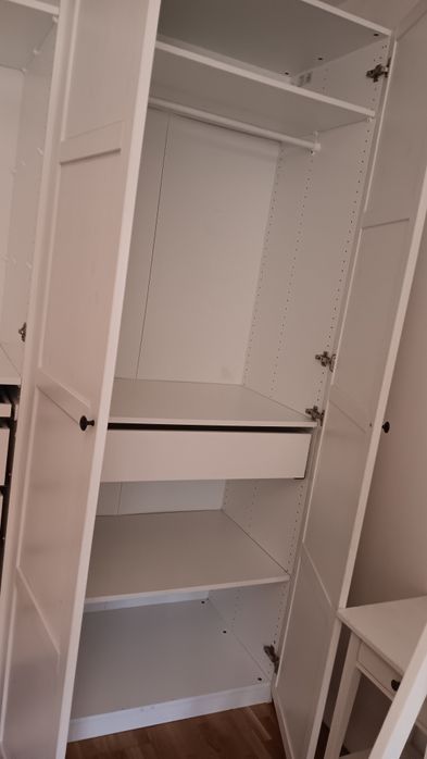 Szafa ikea pax hemnes 236x60x100 biała bejca