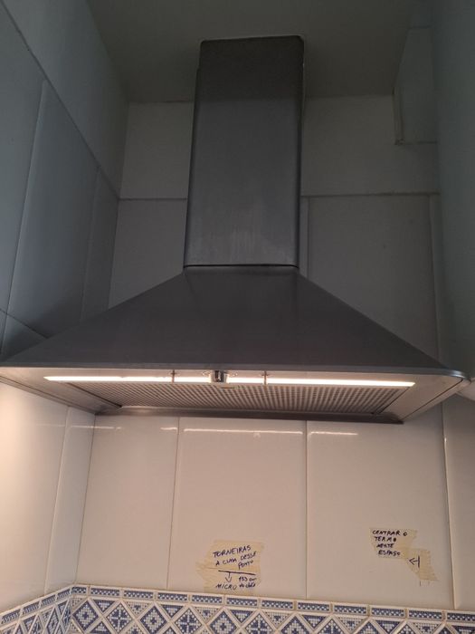 Exaustor de parede aço inoxidável  Otimo estad