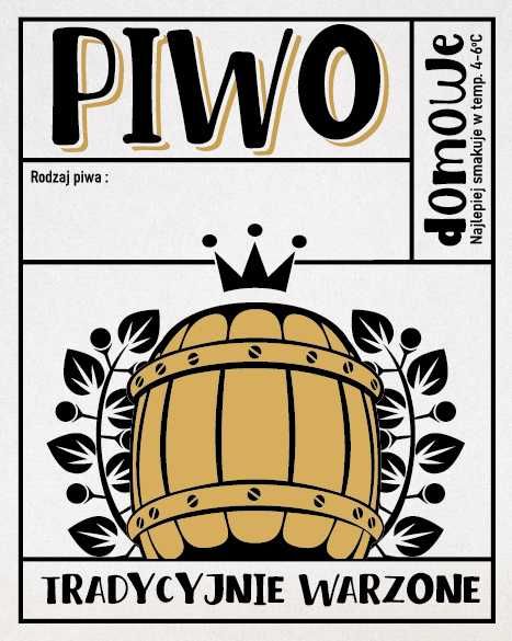 etykiety na piwo do samodzielnego uzupełnienia naklejki foliowe