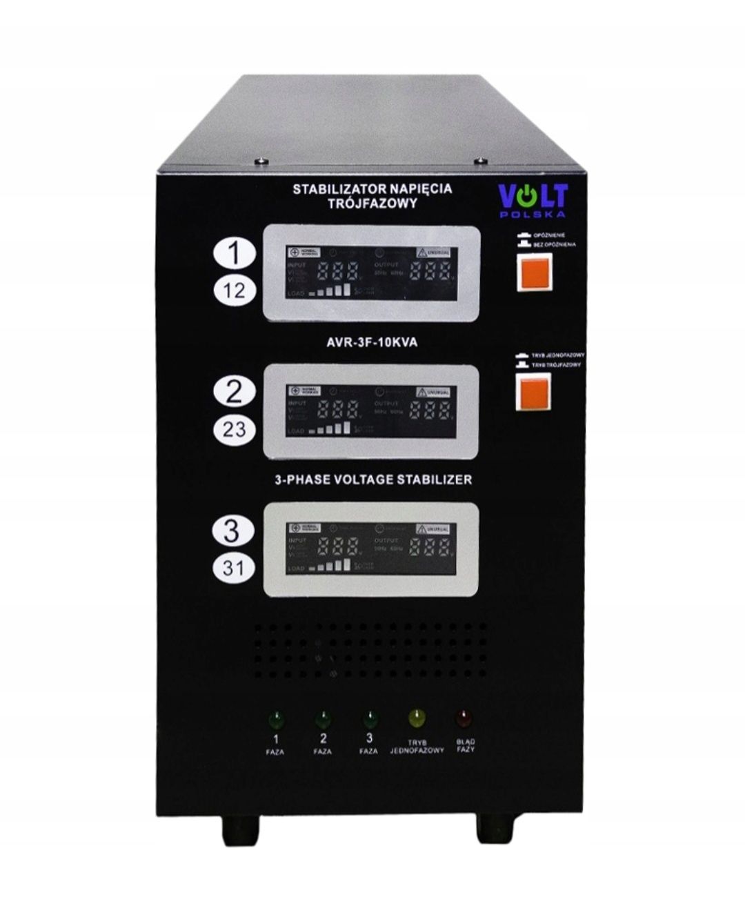 Стабілізатор напруги AVR PRO 10000W 3% трифазний ФОТОГЕНЕРАТОР