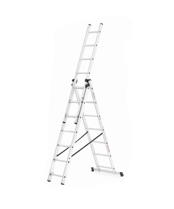 PROMOCJA! DRABINA Aluminiowa (3x7) na schody 5,60m - 150kg + GRATIS !