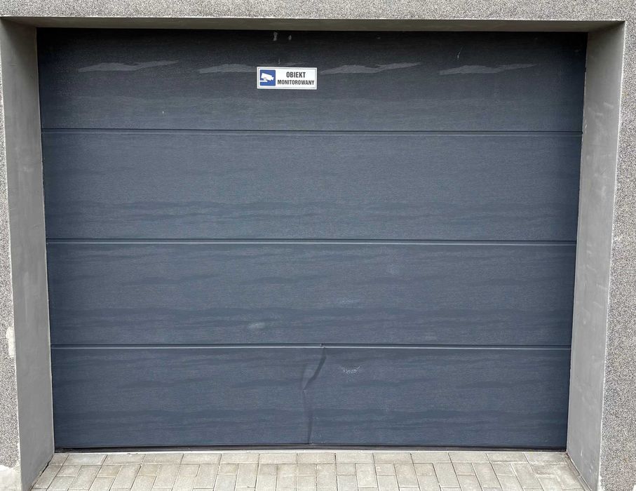 Brama garażowa segmentowa Wiśniowski • Napęd Metro 2900 • Używana
