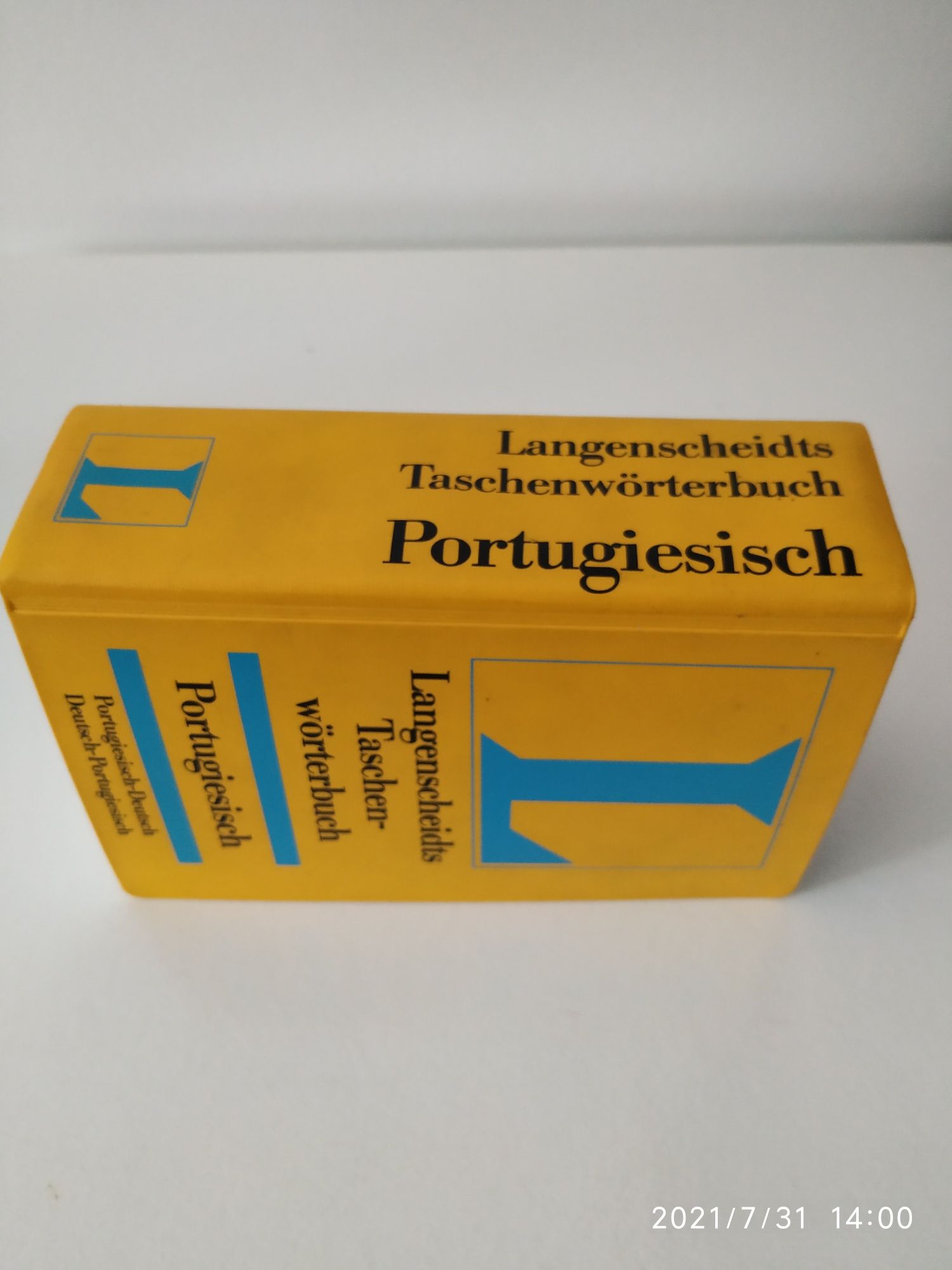 Dicionário Português Alemão e Alemão Português da Langenscheidts