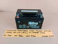 Akumulator Motocyklowy Nitro YTZ 10S 12V 8.6Ah ( 10HR ) 190 CCA