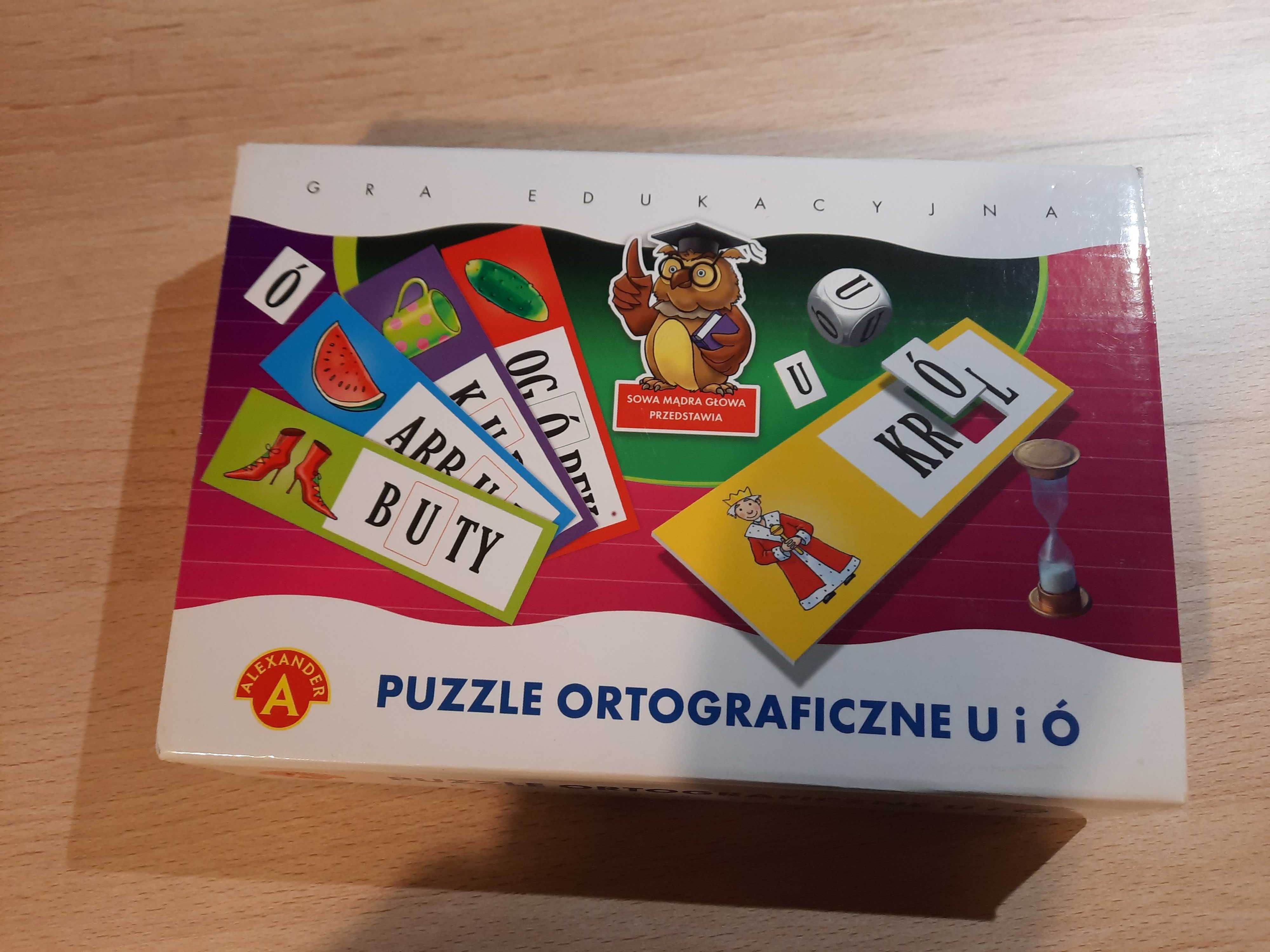 Puzzle ortograficzne - gra edukacyjna