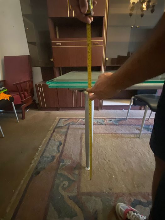 Mesa de Vidro Extensível  - Sala de Jantar