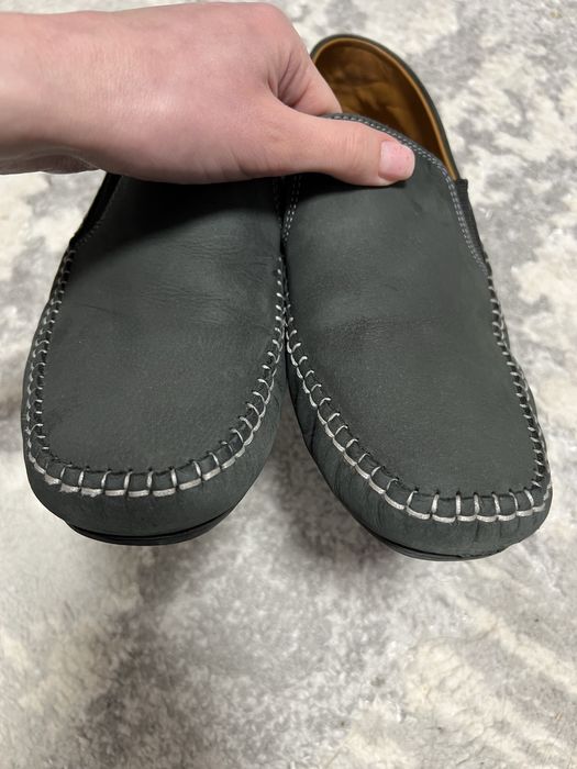 Шкіряні мокасини туфлі чоловічі