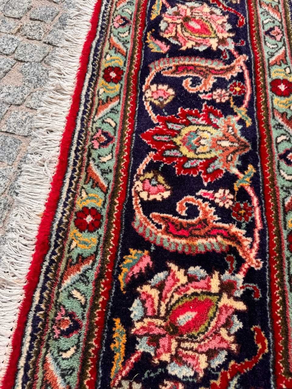 Dywan wełniany kaszmirowy r.tkany perki Keshan 350x260 gal. 22 tyś