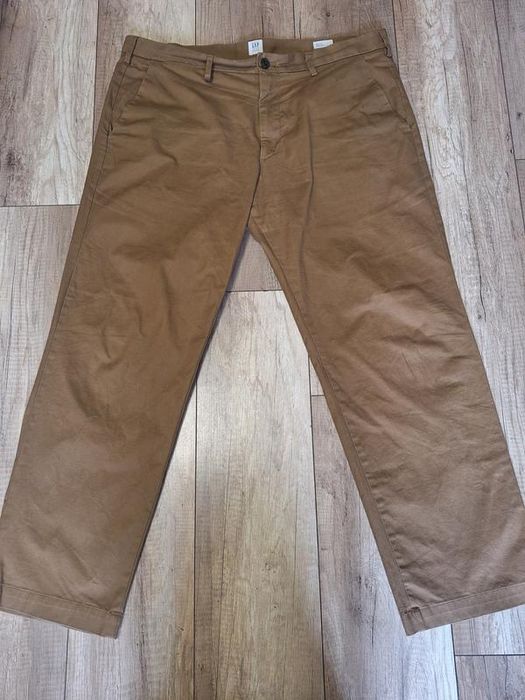Брюки штани чинос чоловічі Gap Straight Stretch, розмір 38/30
