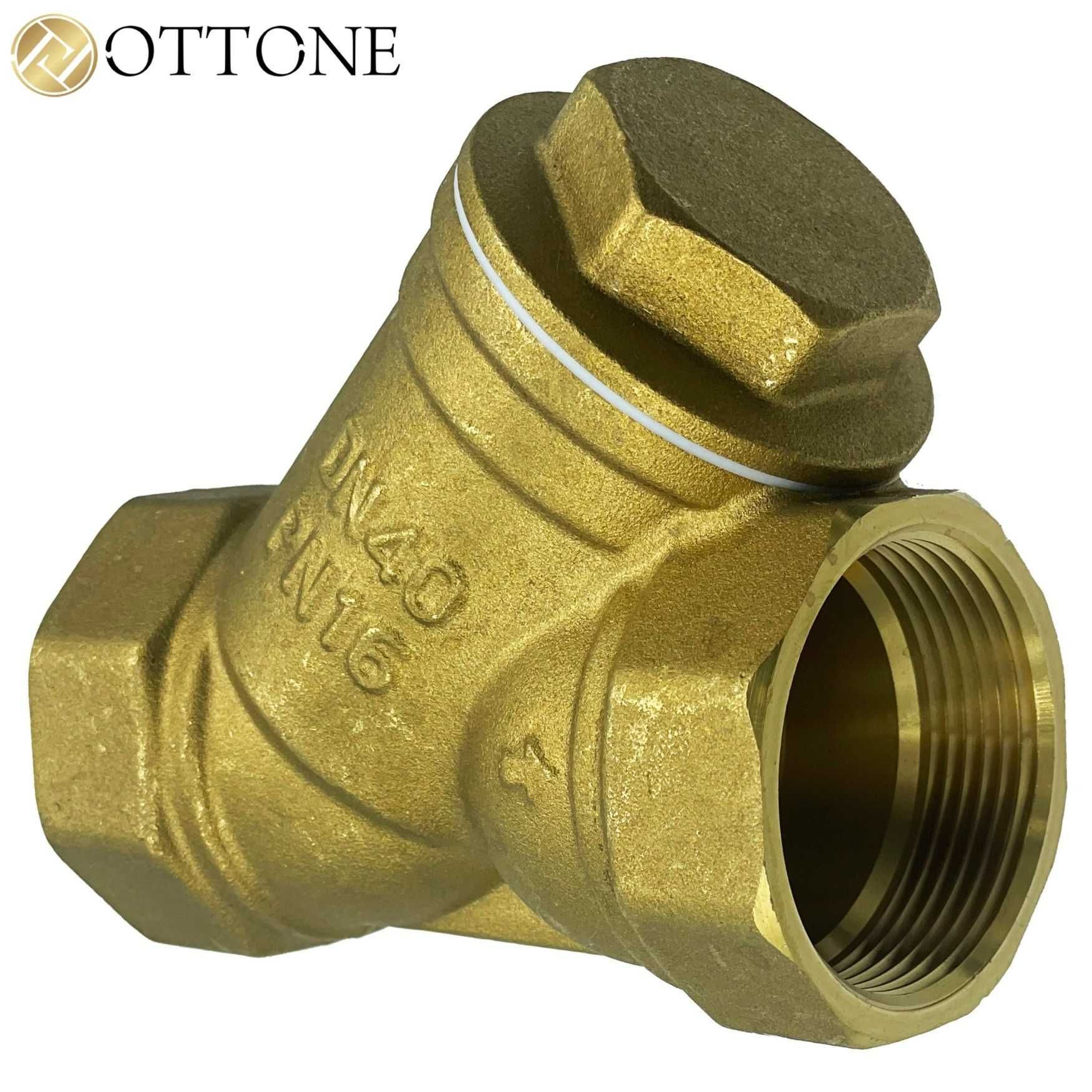 Filtr Skośny Siatkowy Osadnikowy Do Co Wody Z Magnesem Mosiężny 1/2''