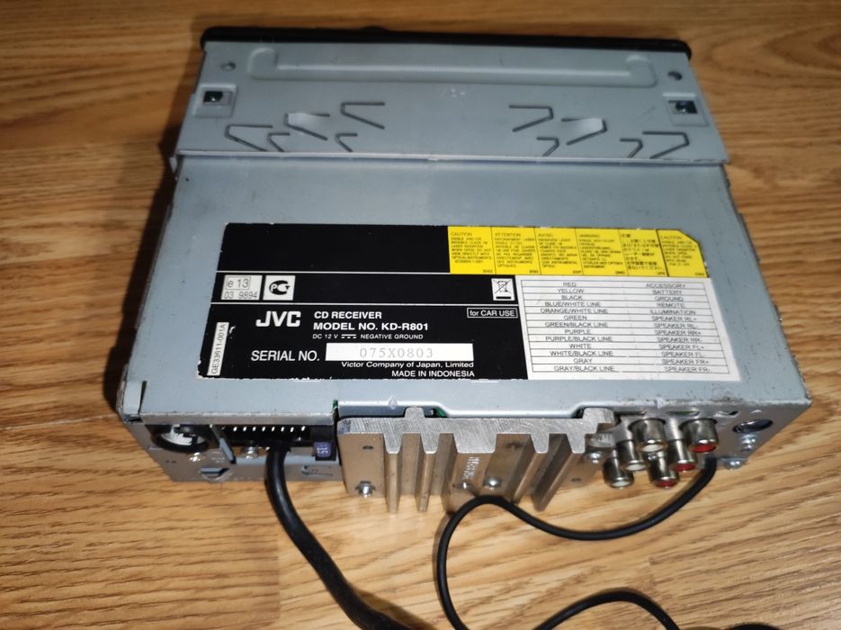 Автомагнітола JVC KD-R801