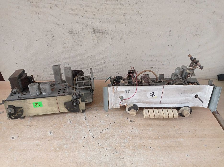 Stare radio lampowe chassis nr 7