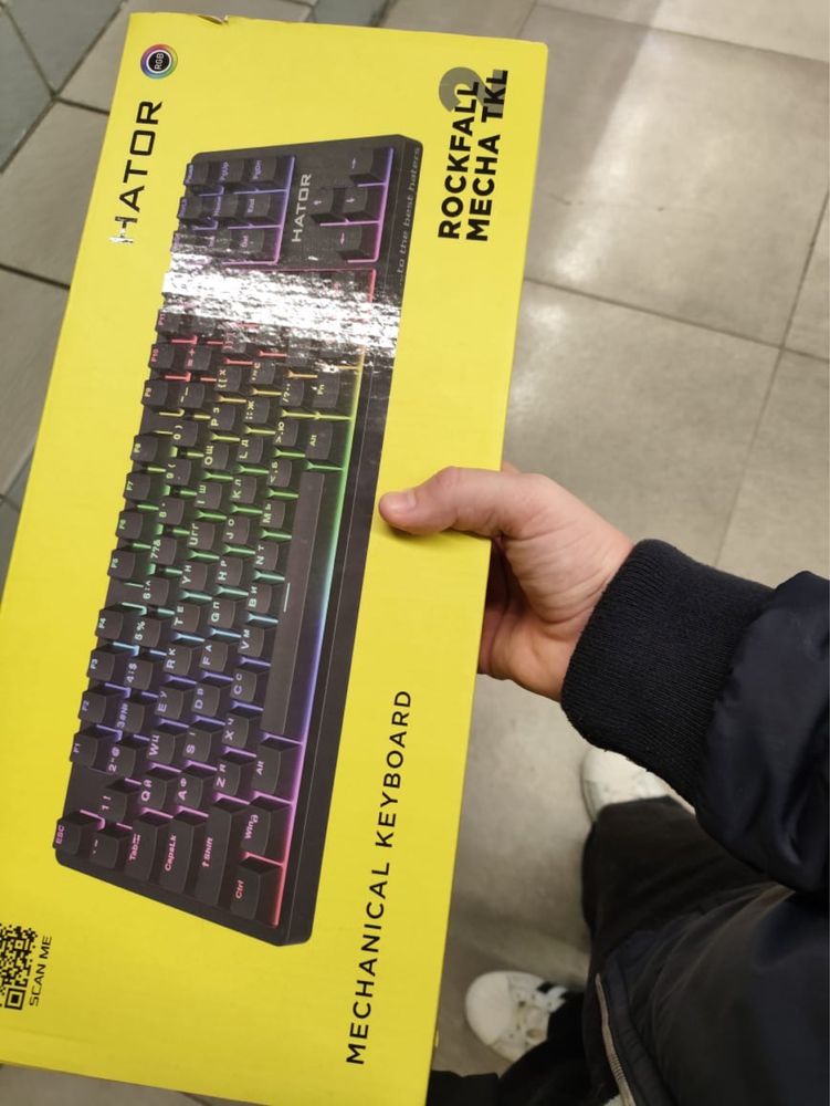 Клавіатура Hator Rockfall 2 mecha TKL