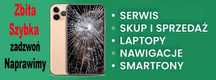 Zbita Szybka w telefonie tablecie - wymienimy!!!