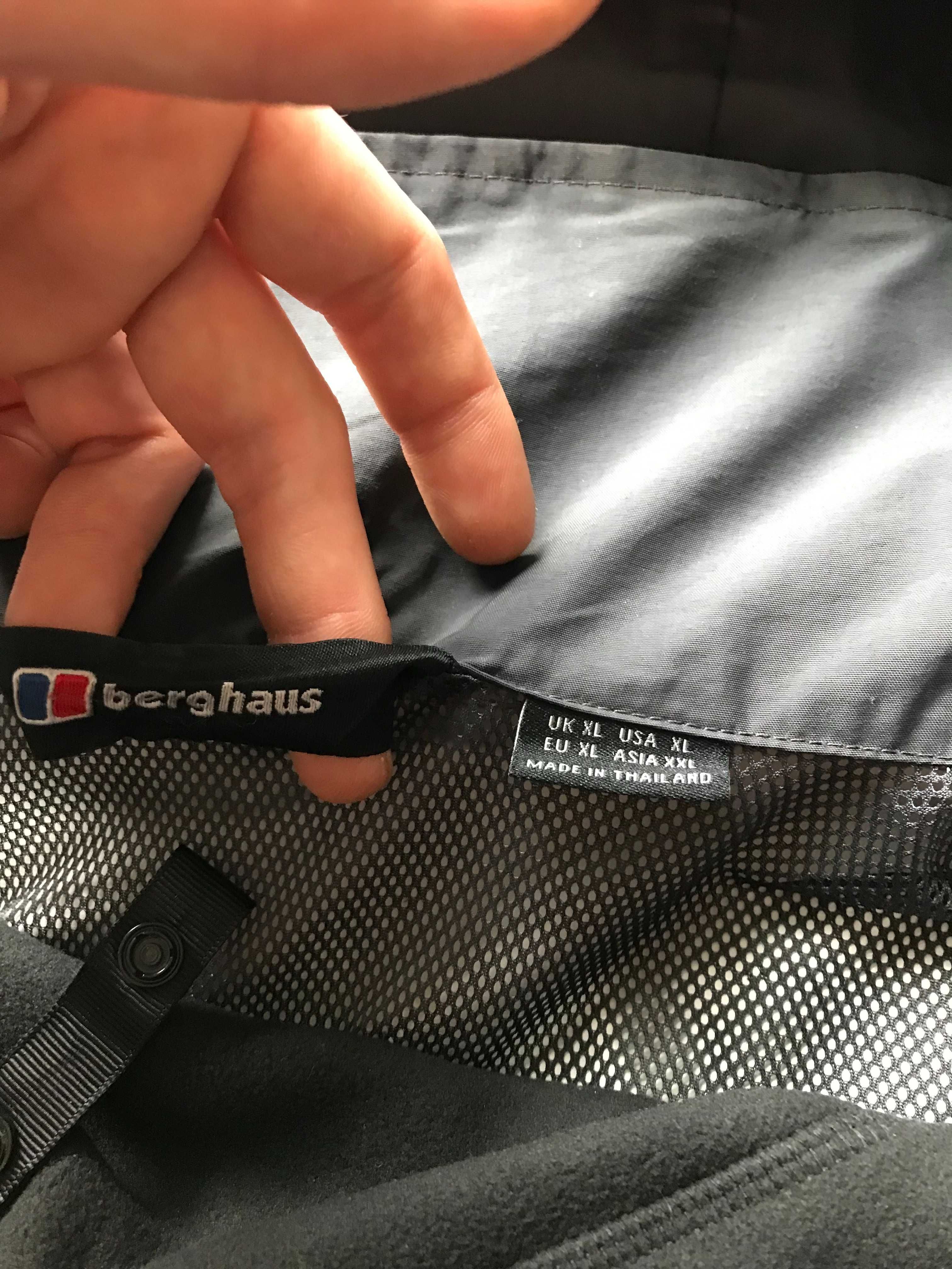 Kurtka lekka + podpinka Berghaus AQ2 rozm. XL waterproof