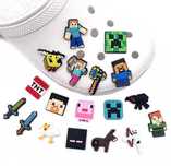 Майнкрафт Minecraft стікери Джибітси 3D  аксесуари. Джибітси Майнкрафт