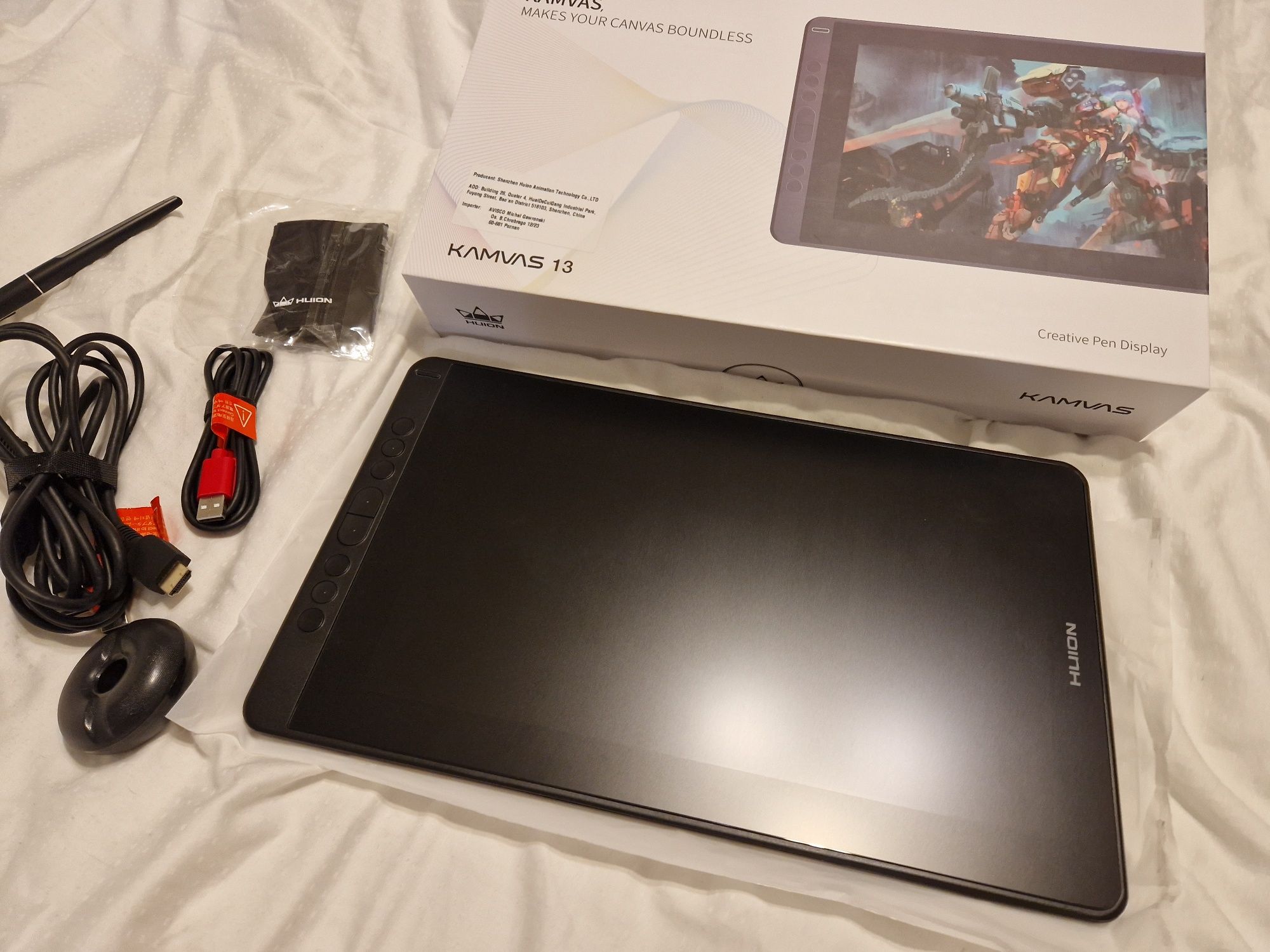 Tablet graficzny Huion Kamvas 13