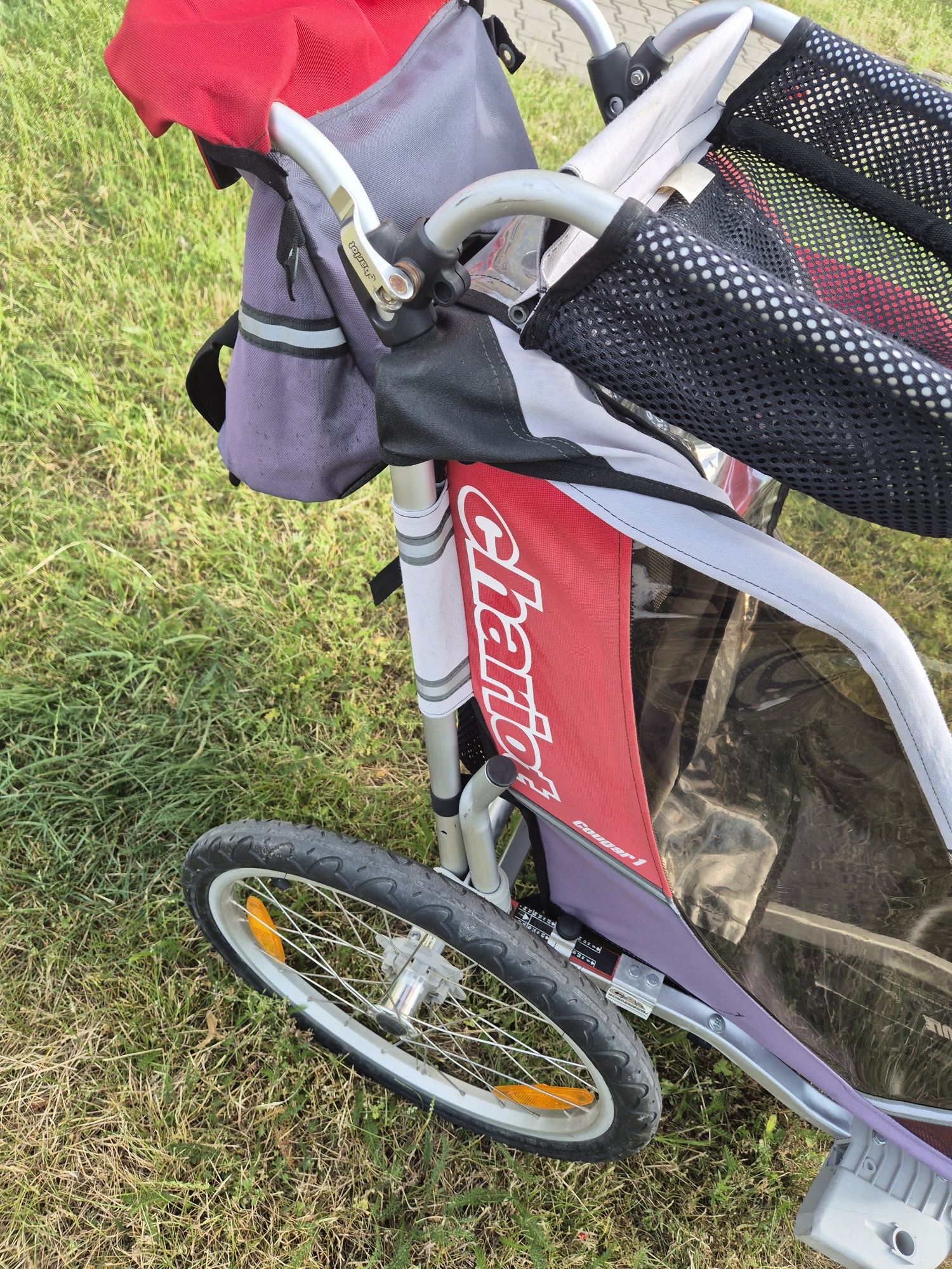 Przyczepka rowerowa biegowa thule chariot cougar