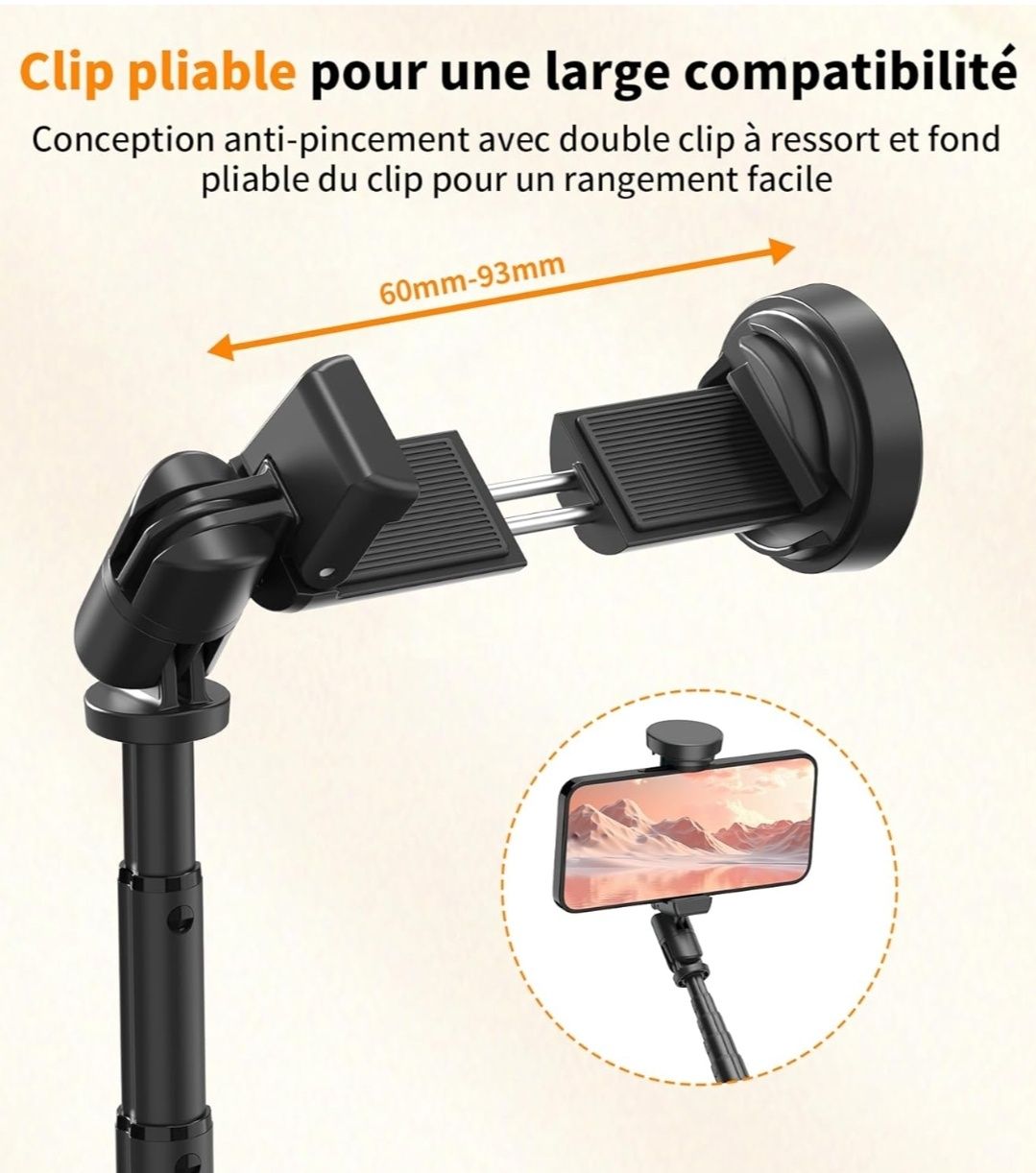168 cm Selfie Stick z auto otwieraniem statyw do telefonu z pilotem