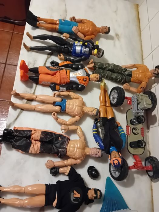 Conjunto de Bonecos Action Man