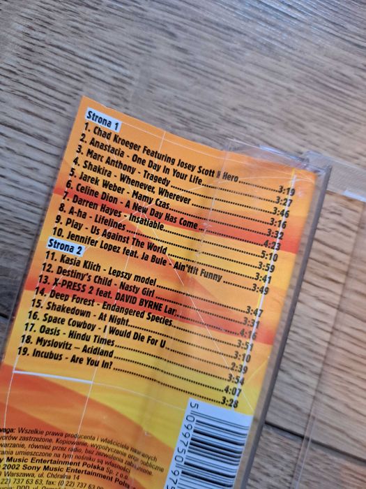 Hit After Hit 2 kaseta magnetofonowa składanka