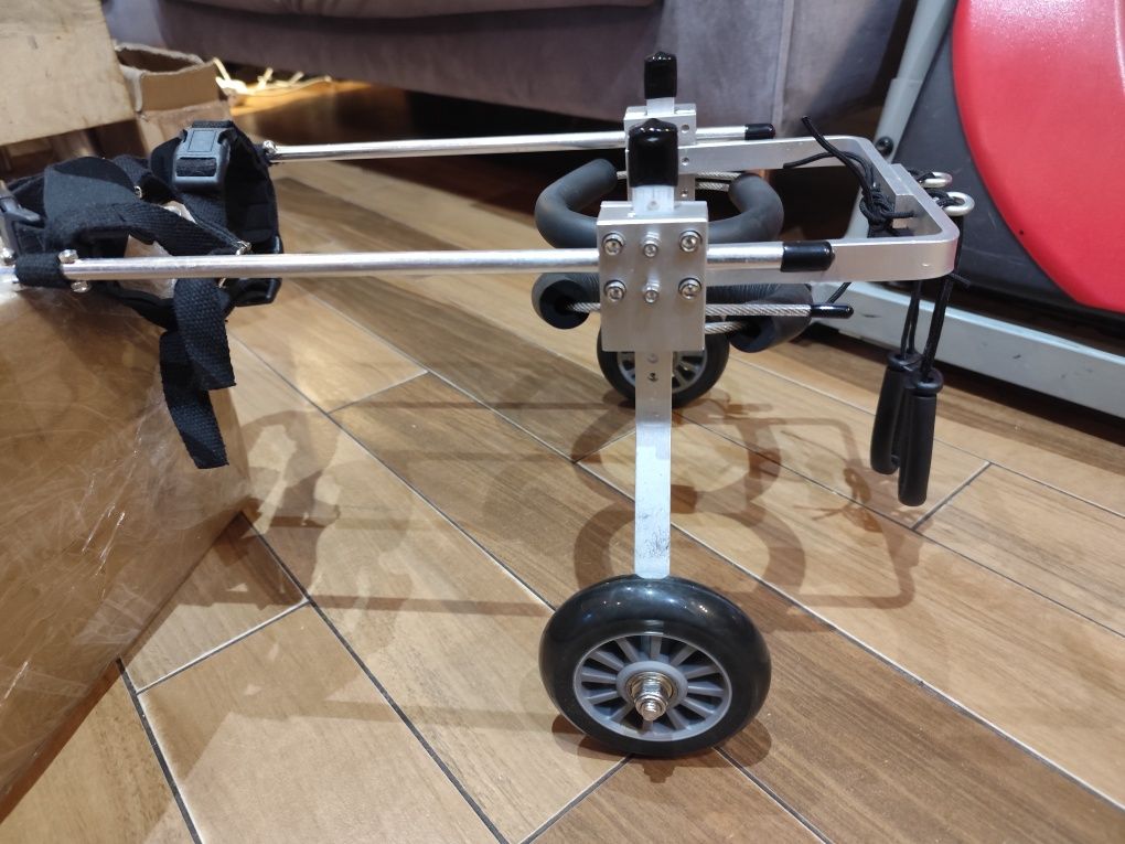 Wózek inwalidzki Anmas Power dla psów - rozmiar S - dla psów do 7 kg