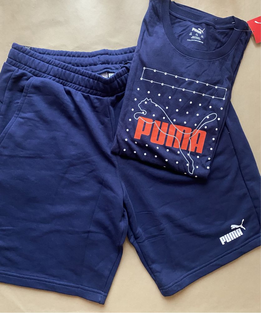 Футболка + шорти Puma (оригінал) М, L, XL,XXL