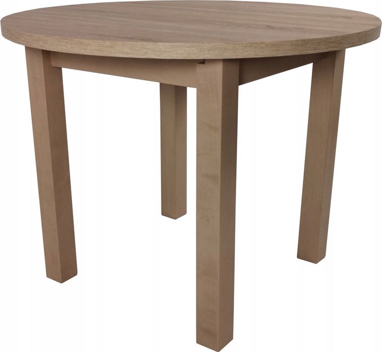 Tani Stół Okrągły Rozkładany + 4 Krzesła! NAJNIŻSZE CENY! Producent!